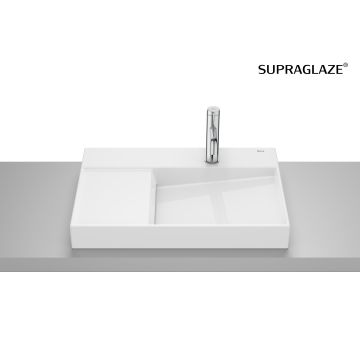 Umywalka nablatowa 60x42x8 cm Roca Horizon z otw. supraglaze A327274S0B