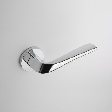 Klamka Enger Aprile Dalia rozeta R Slim 7mm chrom polerowany ASDALIAR7SLC