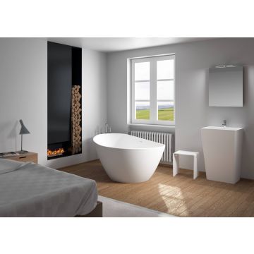 Wanna wolnostojąca 170x80 cm Riho Limited Granada wersja prawa biała B121001105