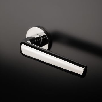 Klamka Enger Aprile Inula rozeta R Slim 7mm chrom polerowany ATINULAR7SCP