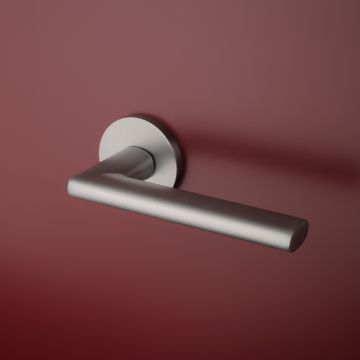 Klamka Enger Aprile Kalmia rozeta R Slim 7mm chrom satynowy ATKALMIAR7SMSC