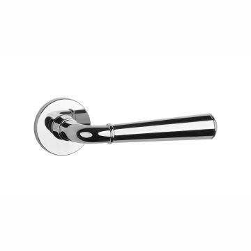 Klamka Enger Aprile Marigold rozeta R Slim 7mm chrom polerowany ASMMARIGOLDR7SLC