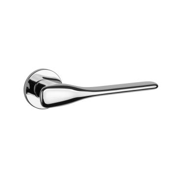 Klamka Enger Aprile Orchide rozeta R Slim 7mm chrom polerowany ASORCHIDER7SLC