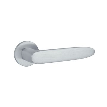 Klamka Enger Aprile Rosa rozeta R Slim 7mm chrom satynowy ASROSAR7SSC