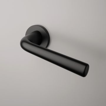 Klamka Enger Aprile Tulipa rozeta R Slim 7mm czarny matowy ASTULIPAR7SBK