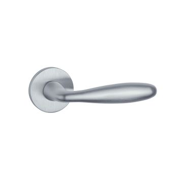 Klamka Enger Aprile Verbena rozeta R Slim 7mm chrom satynowy ATVERBENAR7SMSC