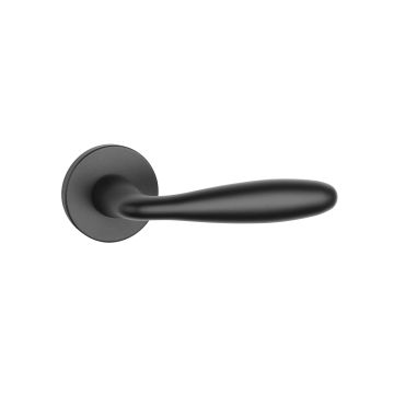 Klamka Enger Aprile Verbena rozeta R Slim 7mm czarny matowy ATVERBENAR7SBLACK
