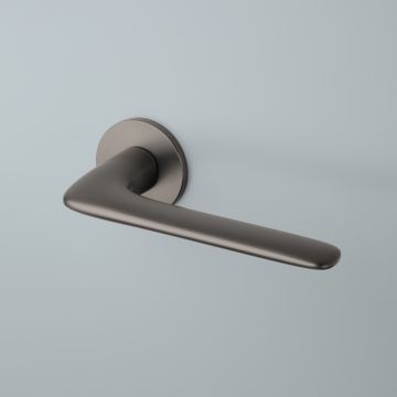 Klamka Enger Aprile Viola rozeta R super Slim 5mm grafit ASVIOLAR5SGYM