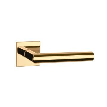 Klamka Enger Aprile Arabis rozeta Q Slim 7mm złoty polerowany PVD ATARABISQ7SGOLDPVD