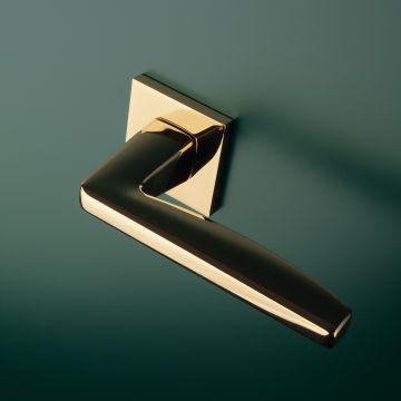 Klamka Enger Aprile Erba rozeta Q Slim 7mm złoty polerowany PVD ATERBAQ7SGOLDPVD