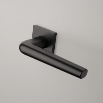 Klamka Enger Aprile Funkia rozeta Q Slim 7mm czarny matowy ATFUNKIAQ7SBLACK