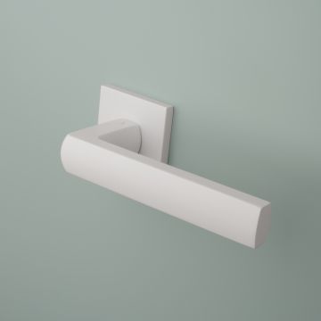 Klamka Enger Aprile Hosta rozeta Q Slim 7mm biały matowy ATHOSTAQ7SWHITE