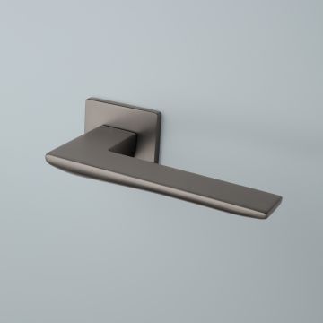 Klamka Enger Aprile Iris rozeta Q super Slim 5mm grafit ASIRISQ5SGYM