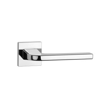 Klamka Enger Aprile Ismena rozeta Q Slim 7mm chrom polerowany ASISMENAQ7SLC