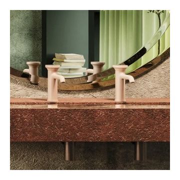 Bateria umywalkowa 17,2 cm z korkiem automatycznym Gessi Origini chrom 66001031