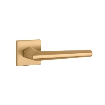 Klamka Enger Aprile Jasmina rozeta Q Slim 7mm złoty matowy ASJASMINAQ7SKG