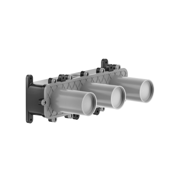 Element podtynkowy baterii Gessi Origini stal szczotkowana 54139239
