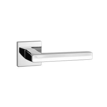 Klamka Enger Aprile Pea rozeta Q Slim 7mm chrom polerowany ASPEAQ7SLC