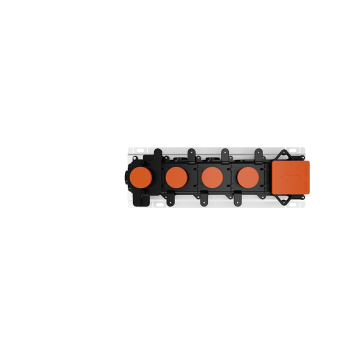 Element podtynkowy do baterii termostatycznej Gessi Origini chrom 63013031
