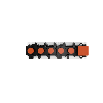 Element podtynkowy do baterii termostatycznej Gessi Origini chrom 63015031
