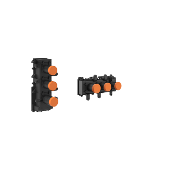 Element podtynkowy do baterii termostatycznej Gessi Origini chrom 09264031