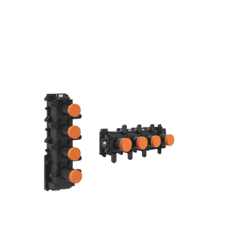 Element podtynkowy do baterii termostatycznej Gessi Origini chrom 09266031