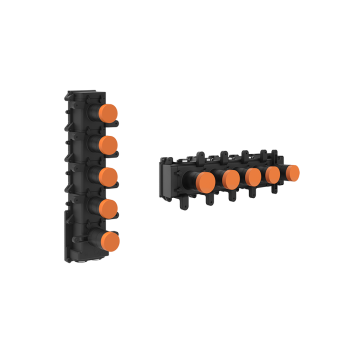 Element podtynkowy do baterii termostatycznej Gessi Origini chrom 09268031