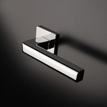 Klamka Enger Aprile Salice rozeta Q super Slim 5mm chrom polerowany ASSALICEQ5SLC