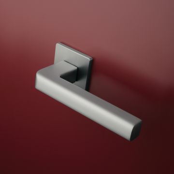 Klamka Enger Aprile Salice rozeta Q super Slim 5mm chrom satynowy ASSALICEQ5SSC