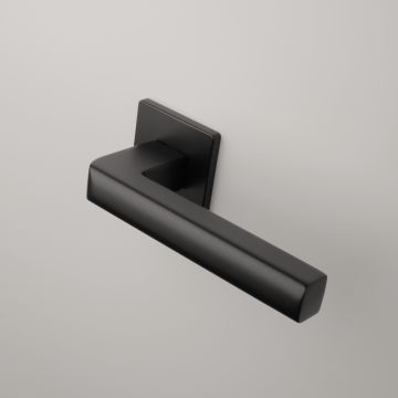 Klamka Enger Aprile Salice rozeta Q super Slim 5mm czarny matowy ASSALICEQ5SBK