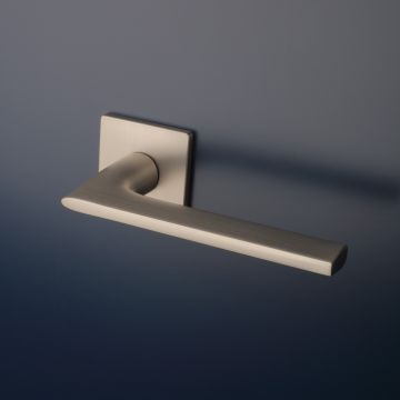 Klamka Enger Aprile Salvia rozeta Q super Slim 5mm nikiel ASSALVIAQ5SSNM