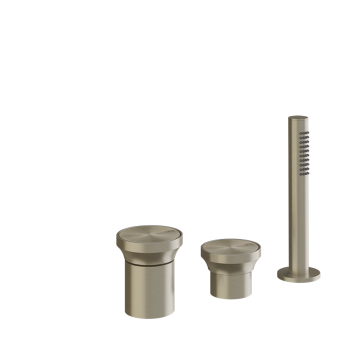 Bateria wannowa z zestawem natryskowym Gessi Origini chrom 66043031