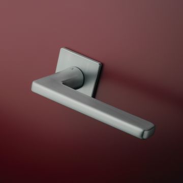 Klamka Enger Aprile Setia rozeta Q super Slim 5mm chrom satynowy ASSETIAQ5SSC