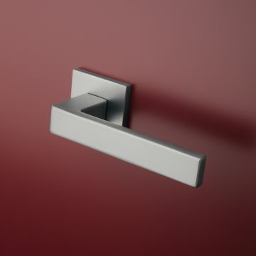 Klamka Enger Aprile Sulla rozeta Q Slim 7mm chrom satynowy ATSULLAQ7SMSC