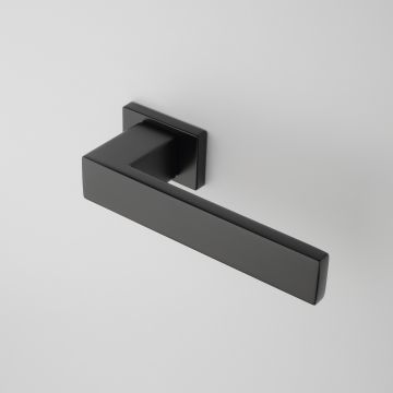 Klamka Enger Aprile Pina rozeta RT Slim 7mm czarny matowy ASPINART7SBK