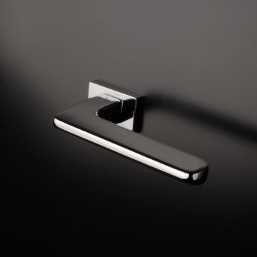 Klamka Enger Aprile Yuka rozeta RT Slim 7mm chrom polerowany ASYUKART7SLC