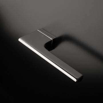 Klamka Enger Aprile Lupina rozeta RTH Slim 7mm chrom polerowany ASLUPINARTH7SLC