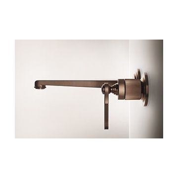 Bateria umywalkowa z wylewką 256 mm Gessi VENTI20 chrom 65088031