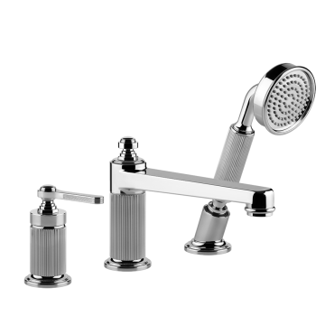 Bateria wannowa 3-otworowa Gessi VENTI20 chrom 65037031