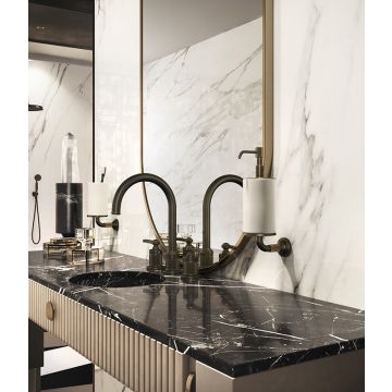 Dozownik do mydła Gessi VENTI20 biały/chrom 65413031