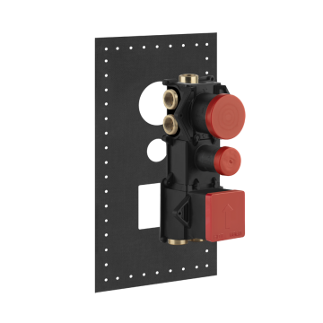 Element podtynkowy do baterii termostatycznej 5-drożnej Gessi Anello chrom 43111031