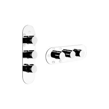 Bateria podtynkowa termostatyczna 5-drożna Gessi Anello chrom 43072031