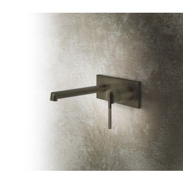 Bateria umywalkowa z długą wylewką Gessi Ingranaggio chrom 63589031