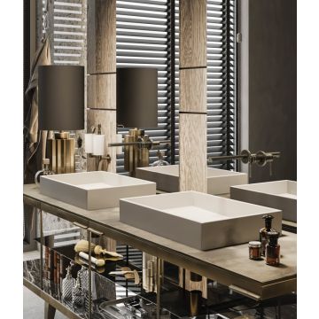 Bateria umywalkowa z długą wylewką Gessi Ingranaggio chrom 63583031