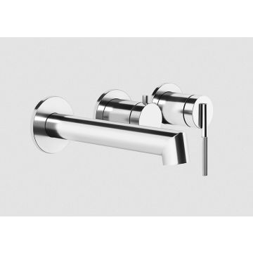 Bateria wannowa 2-drożna Gessi Ingranaggio chrom 63542031