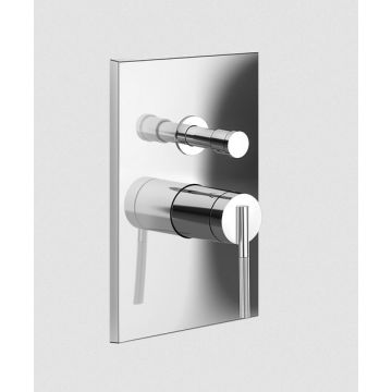 Bateria natryskowa 2-drożna Gessi Ingranaggio chrom 63577031