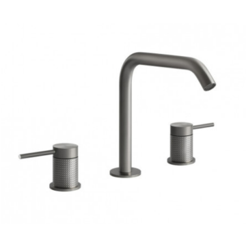 Bateria umywalkowa Gessi 316 Cesello stal szczotkowana 54412239