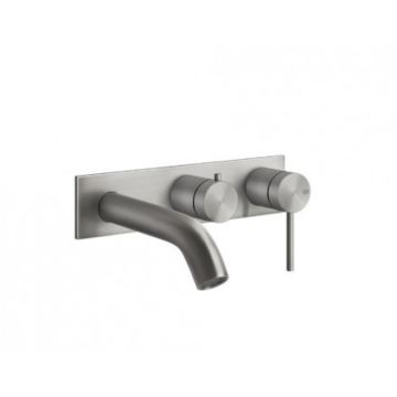 Bateria wannowa 2-drożna GESSI 316 stal szczotkowana 54136239