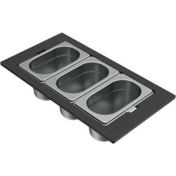 Zestaw Gourmet Elleci Dialogo 1/9 stal KF023100IN