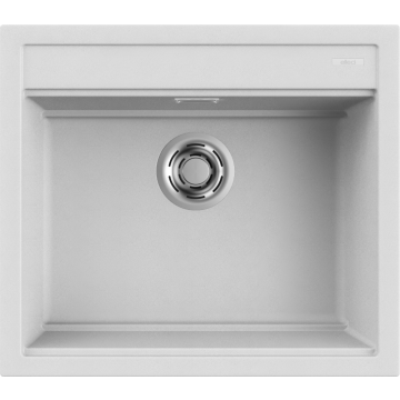 Zlewozmywak Elleci Best 105 Granitek Bianco LGB10568
